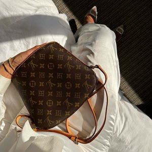 Louis Vuitton Drouot Monogram Shoulder Bag